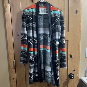 Billabong Multicolor Patterned Cardigan